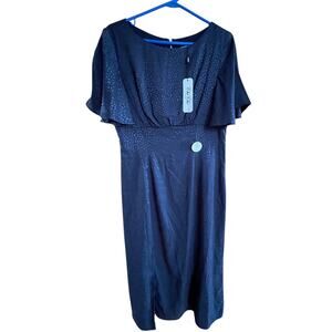 Chi Chi London Navy Dress